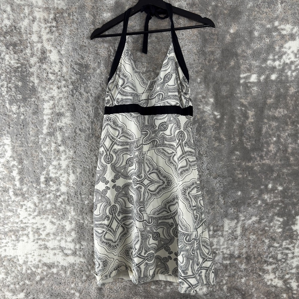 Patagonia Size L Boho Organic Cotton Knee Length A Line Dress Sleeveless Stretch
